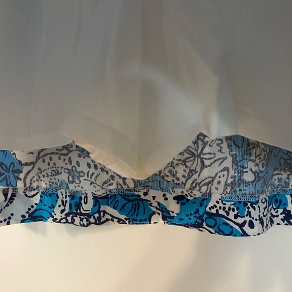 Lilly Pulitzer Marigold Skort in Ariel Blue.Perfect condition.Worn once/like new - Picture 3 of 6